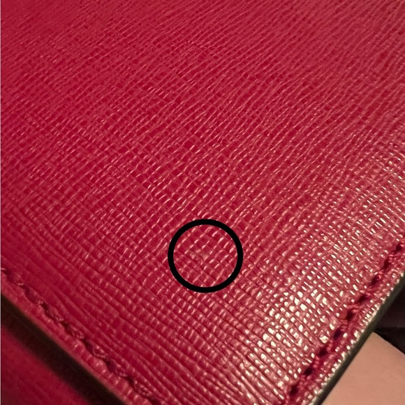 BEAUTIFUL Red Coach Wallet - Picture 7 of 11